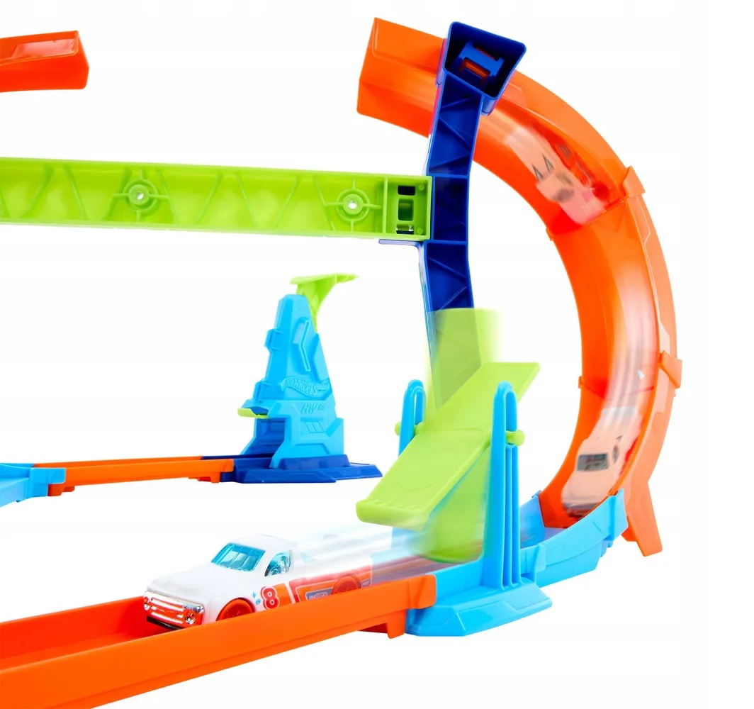 Трек Hot Wheels Чемпион по прыжкам с трамплина GBF81/JFH36 - фото 3