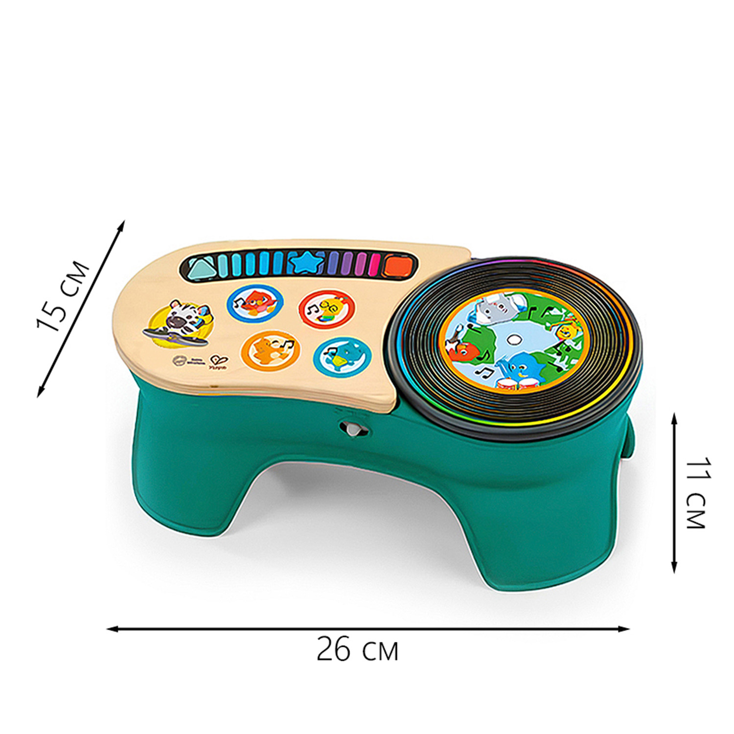 Игрушка Hape развивающий центр Проигрыватель - фото 2