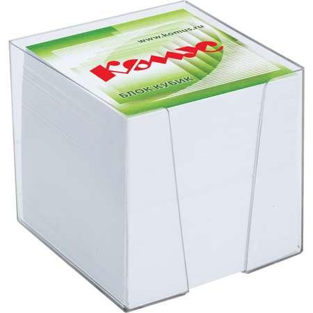Блок для записей Комус белый