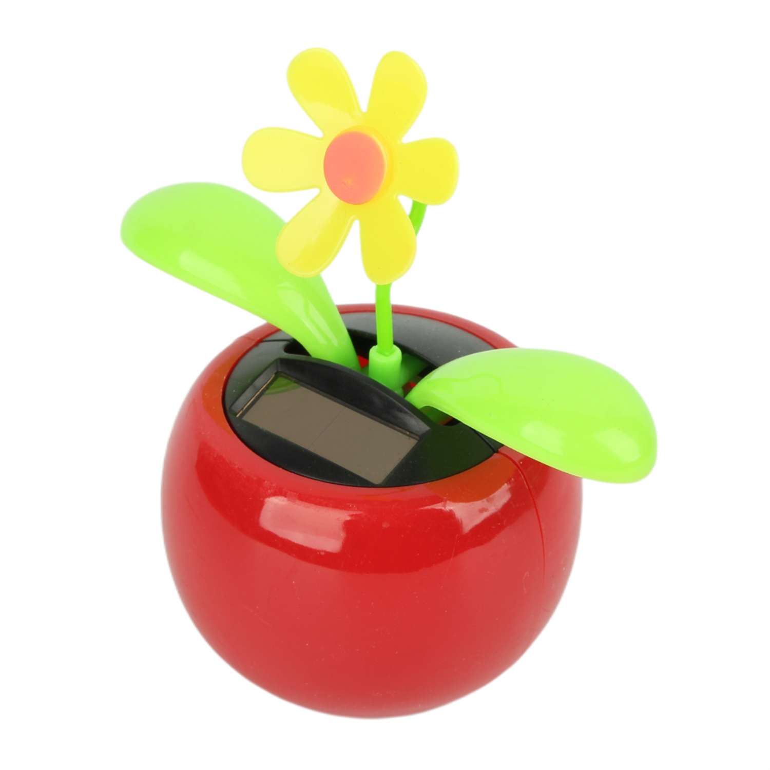 Цветок ё на приборную панель на солнечной батарее в ассортименте - фото 2