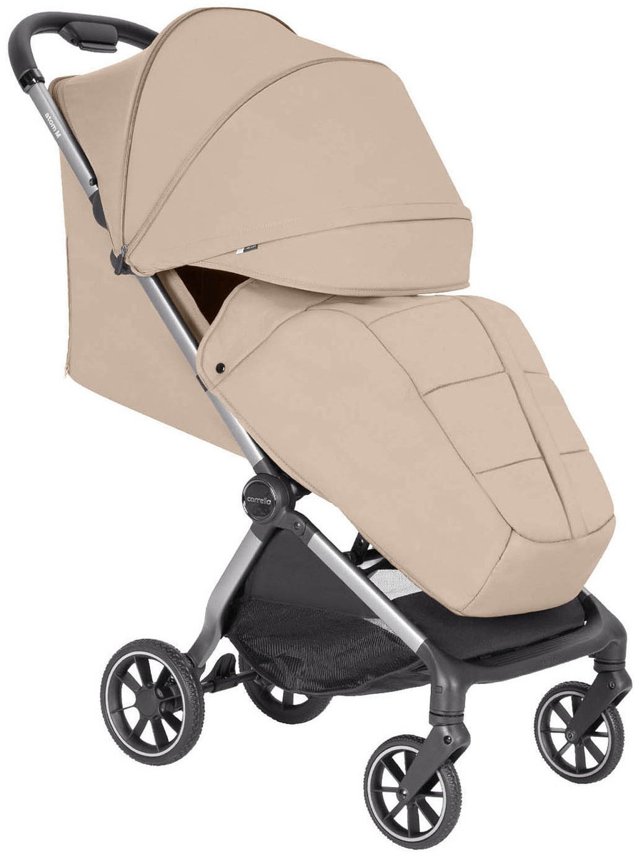 Коляска прогулочная Carrello Atom M CRL-5527 бежевый - фото 3