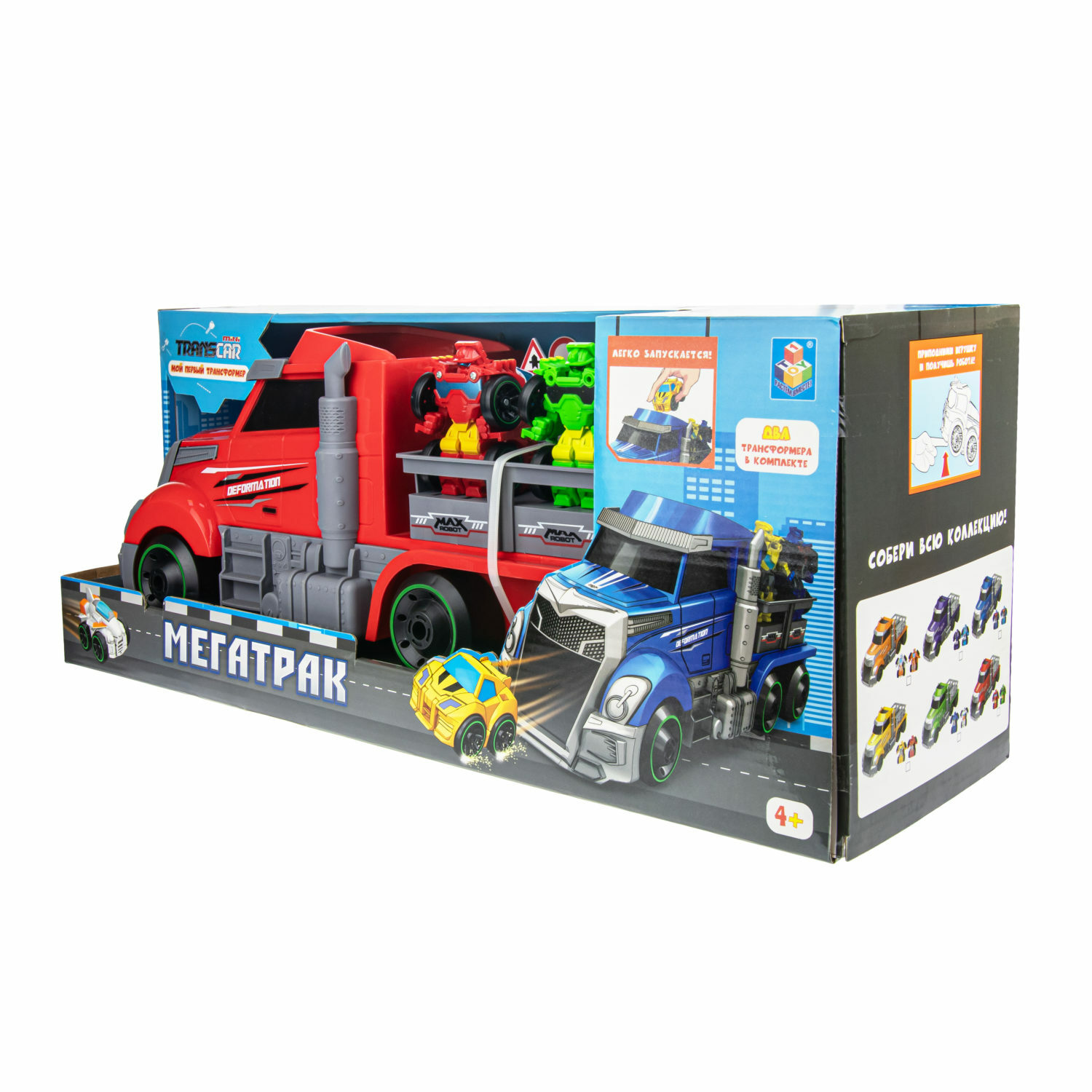 Игровой набор 1TOY Мой первый трансформер Т19439 - фото 10