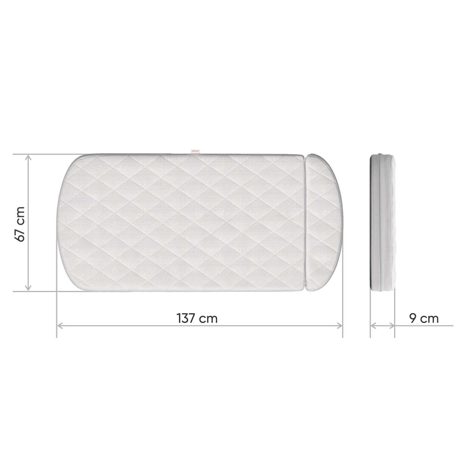 Матрас Ellipse KIDI soft - фото 3