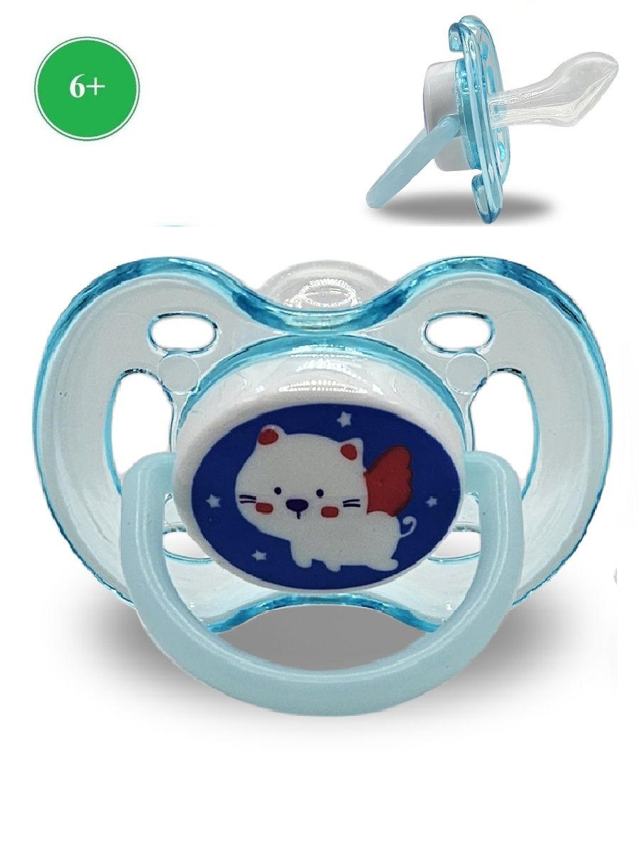Пустышка Baby Land силикон ортодонтическая от 6 мес. 1 шт. - фото 1