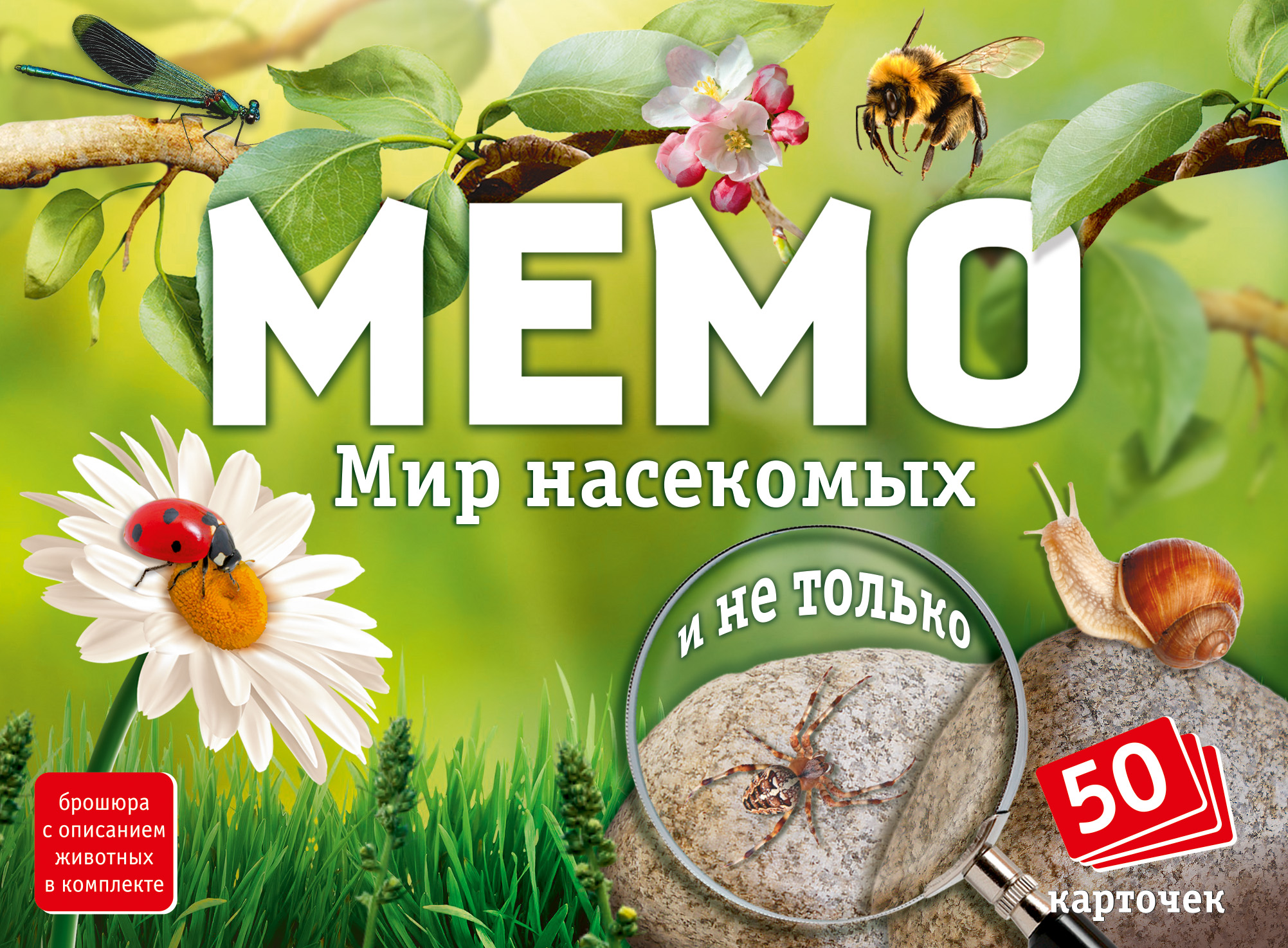 Настольная игра Нескучные игры Мир насекомых и не только - фото 1
