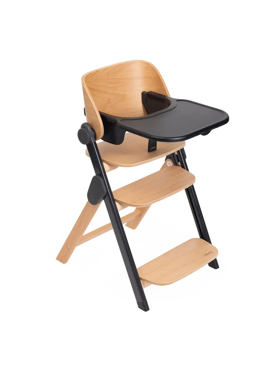 Стульчик для кормления Chicco Meraviglia черный - фото 1