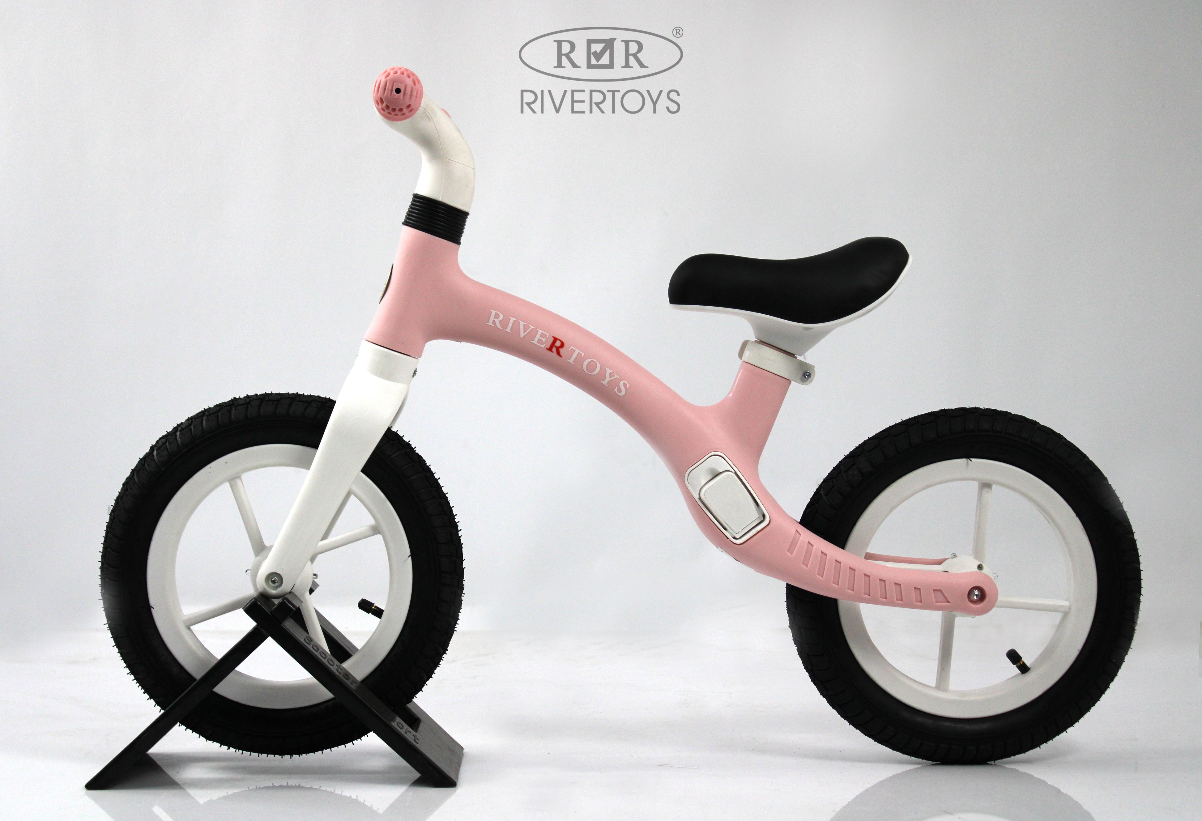 Двухколесный беговел RIVERTOYS 12 дюймов - фото 2