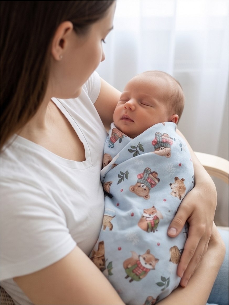 Пелёнка LISa baby store ситец 90х110 см 4 шт. - фото 4