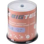 Носители информации Bigtech YDVDRP001 DVD-R 4,7Гб Printable 16x 100/уп cake