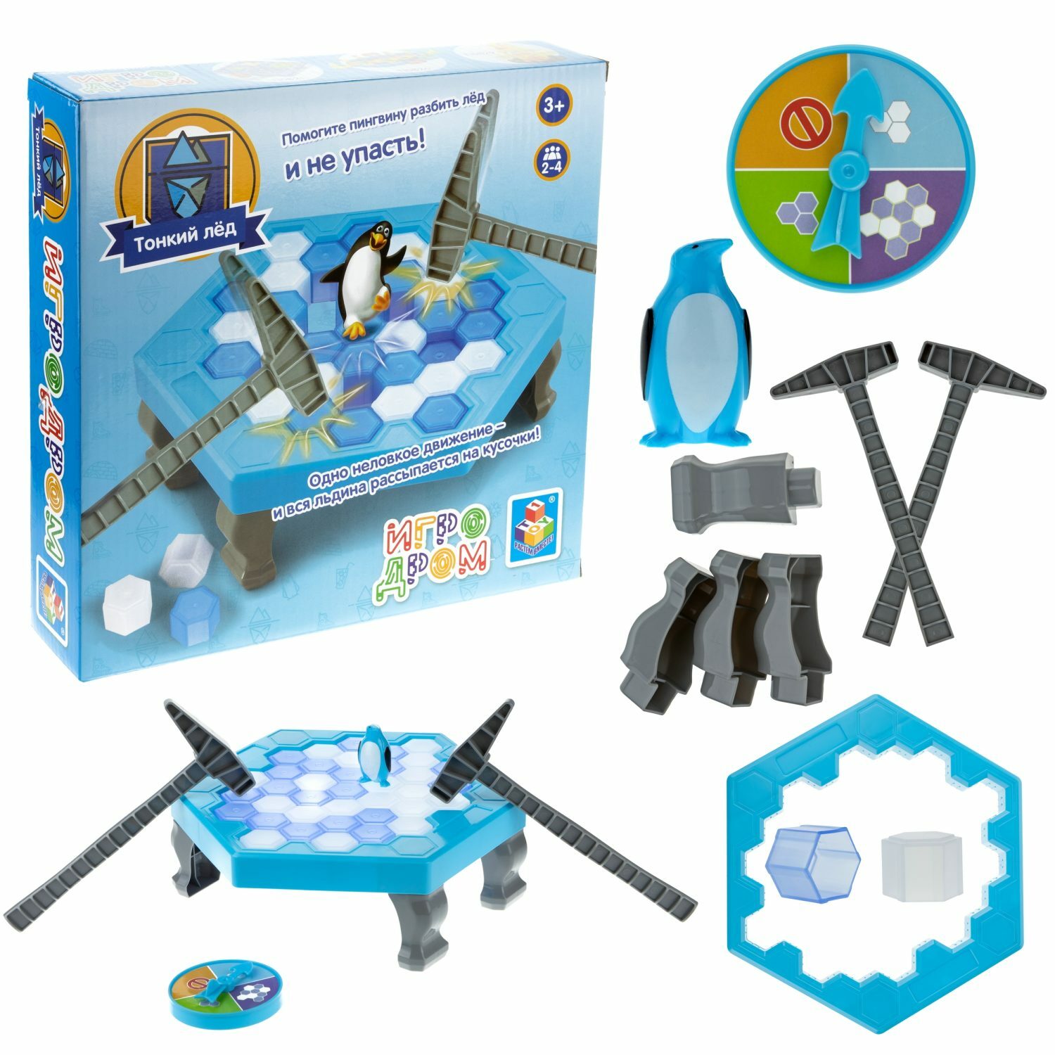 Настольная игра 1TOY Тонкий лед - фото 2