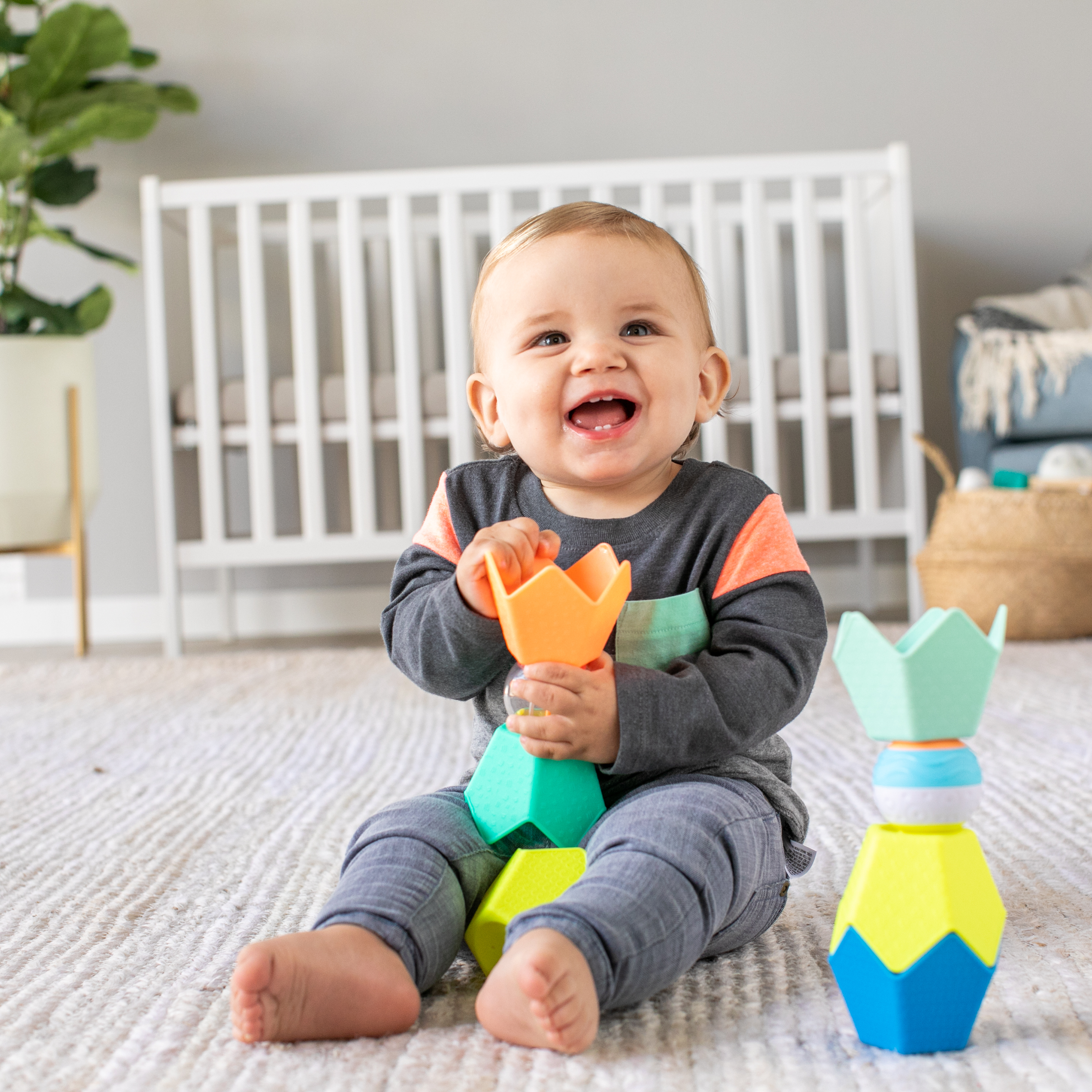 Игрушка INFANTINO Многофункциональный 18 дет - фото 4