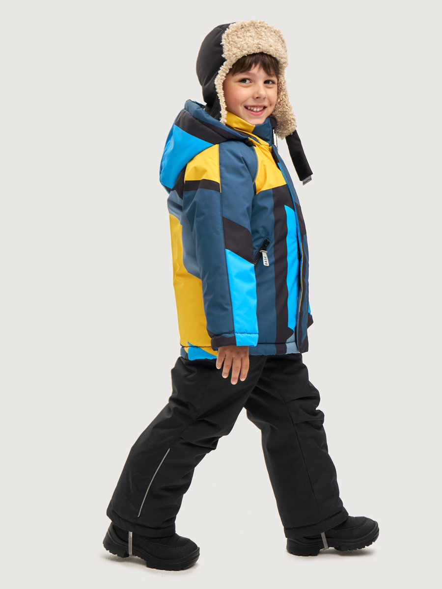 Куртка и полукомбинезон BASE by NIKASTYLE б7з10325 желтый/черный - фото 3
