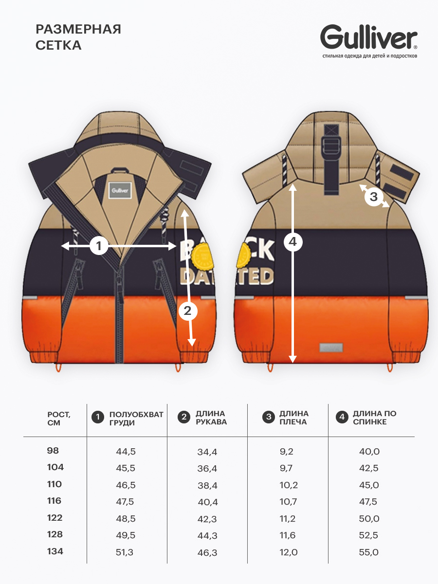 Куртка Gulliver 22405BMC4101 - фото 10