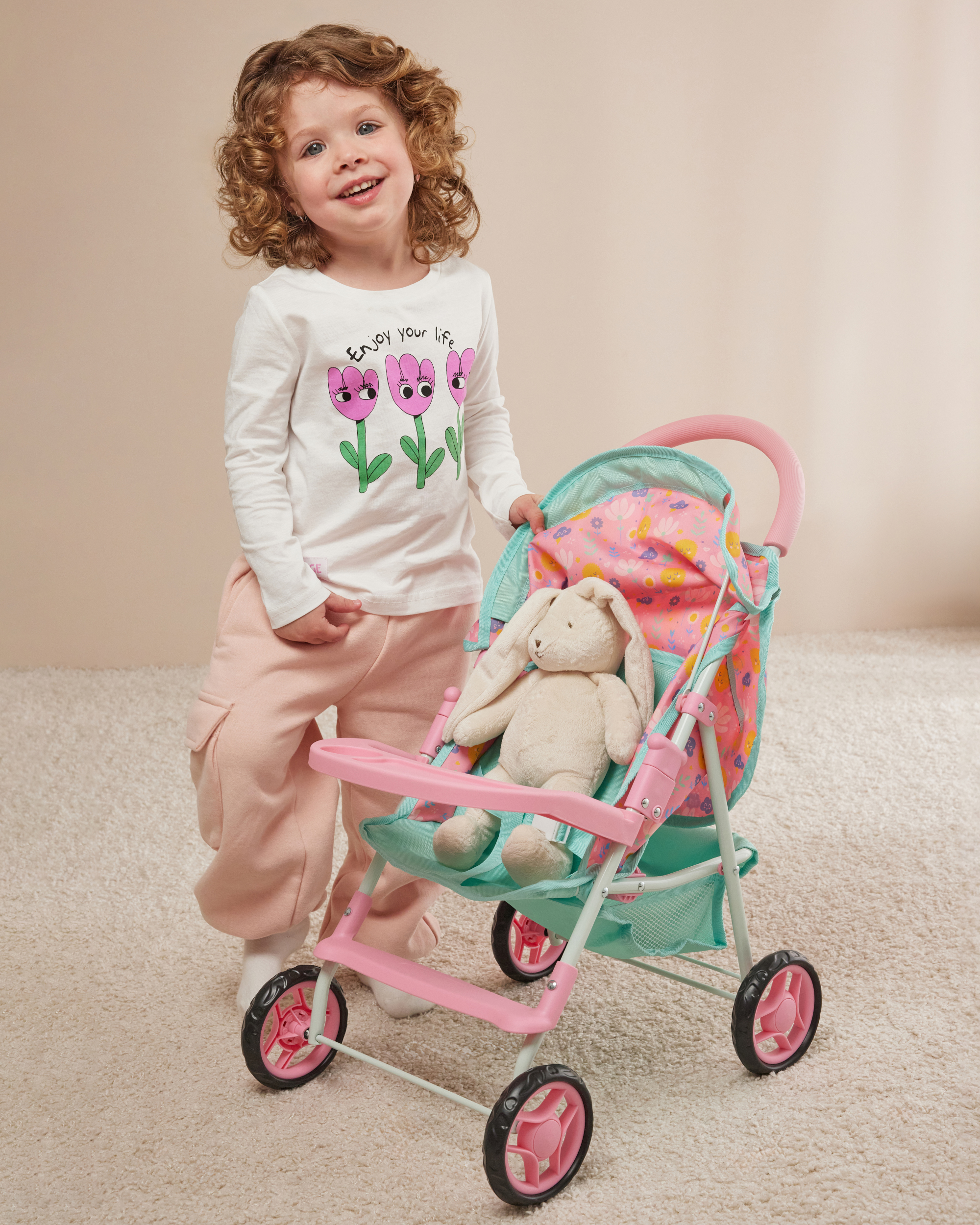 Прогулочная коляска для кукол Demi Star 9617 Seasons - фото 13