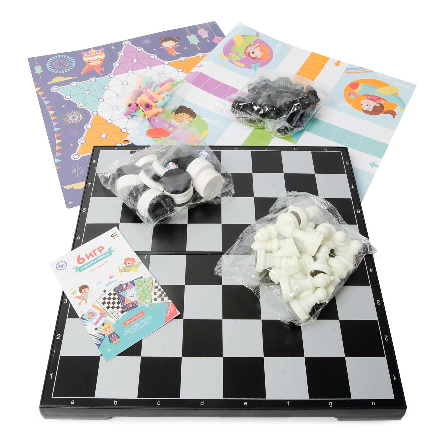 Настольная игра Attivio 6в1 - фото 3
