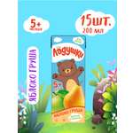 Нектар Ладушки грушево-яблочный с мякотью с 5 мес 0.2 л 15 шт.