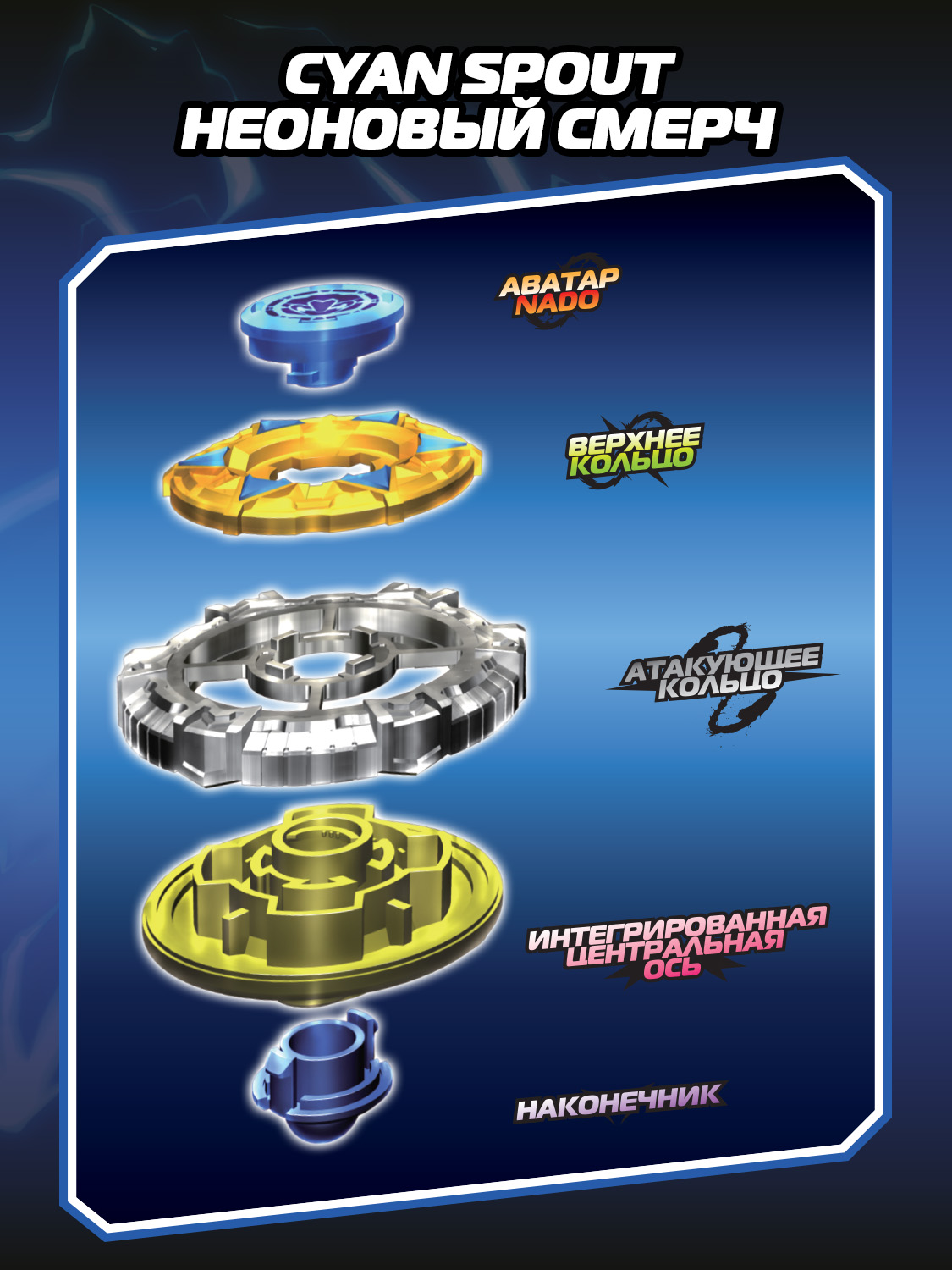 Игровой набор Infinity Nado Ослепительный щит Мэйджор - фото 20