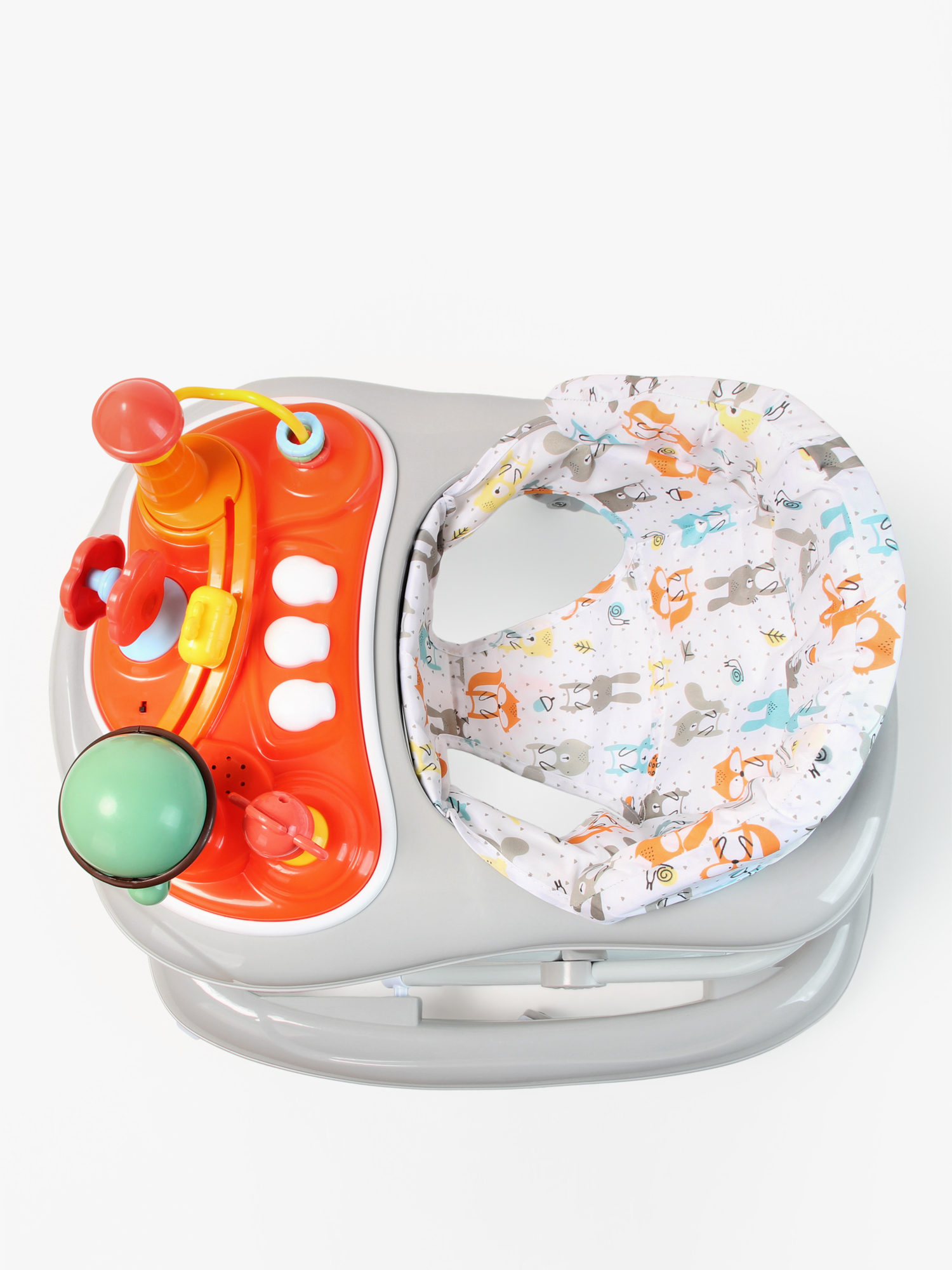 Ходунки Amarobaby Running Baby серый в ассортименте - фото 16