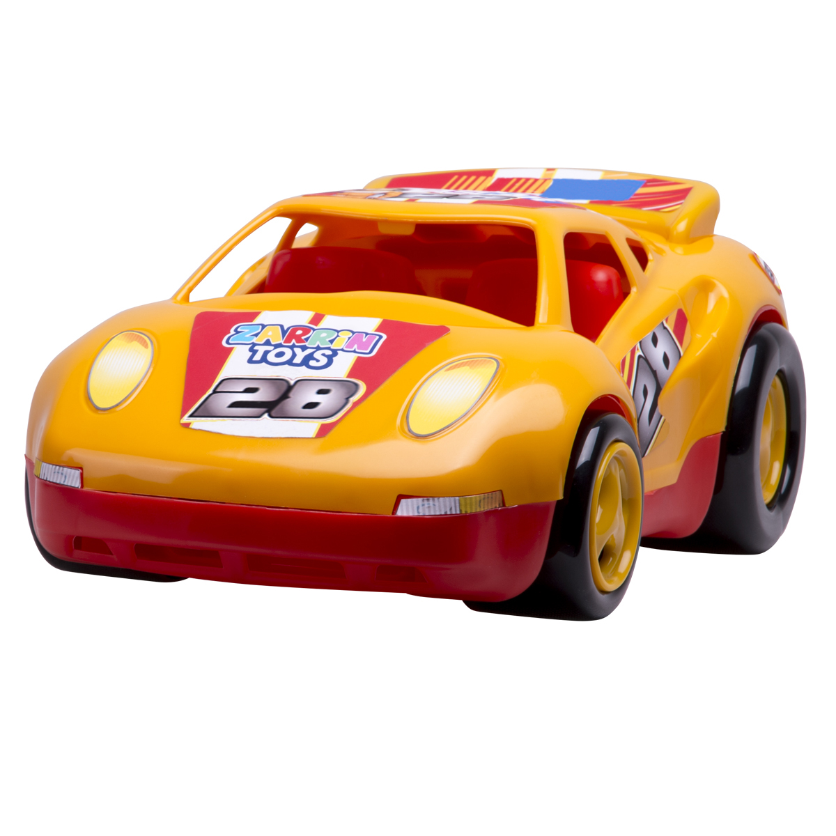 Автомобиль Zarrin Toys I3/желтый - фото 1