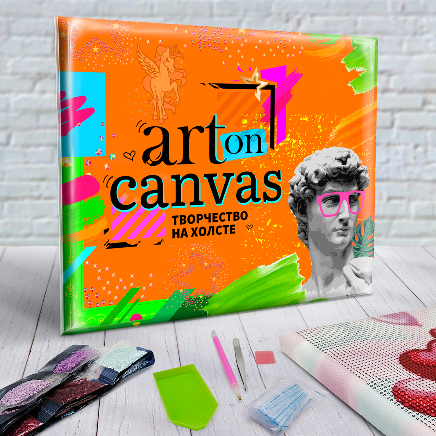 Алмазная мозаика Art on Canvas Замок сказочный в ассортименте - фото 7
