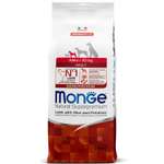 Корм для собак MONGE Monoprotein Mini мелких пород ягненок с рисом и картофелем 7.5кг