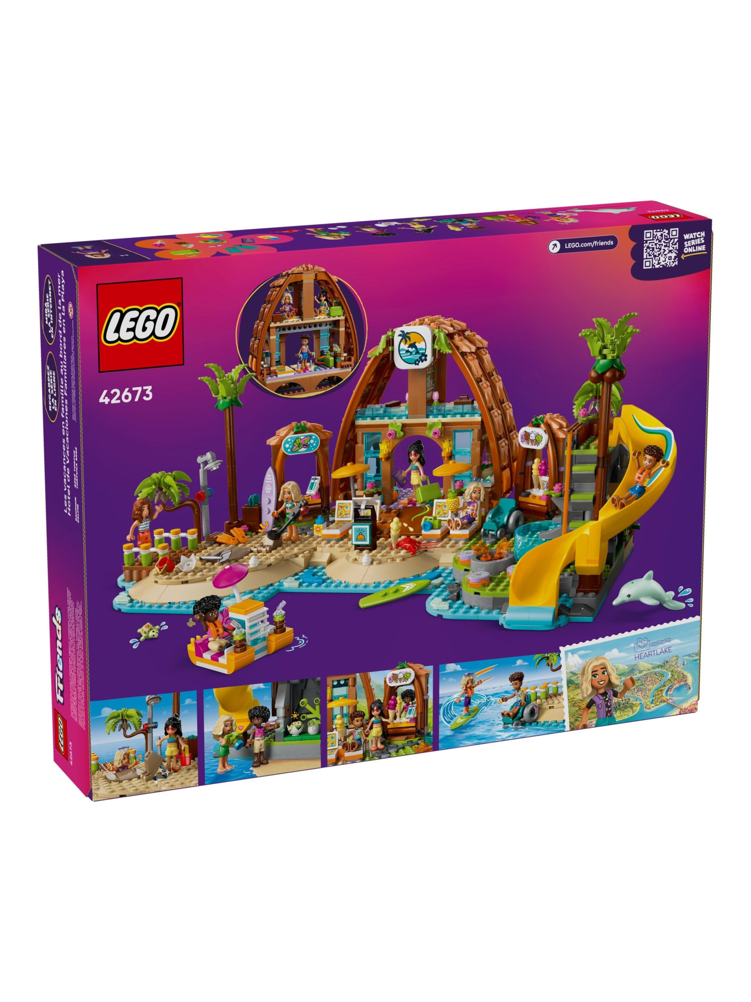Конструктор LEGO Friends Пляжный курорт 1140 дет. - фото 1