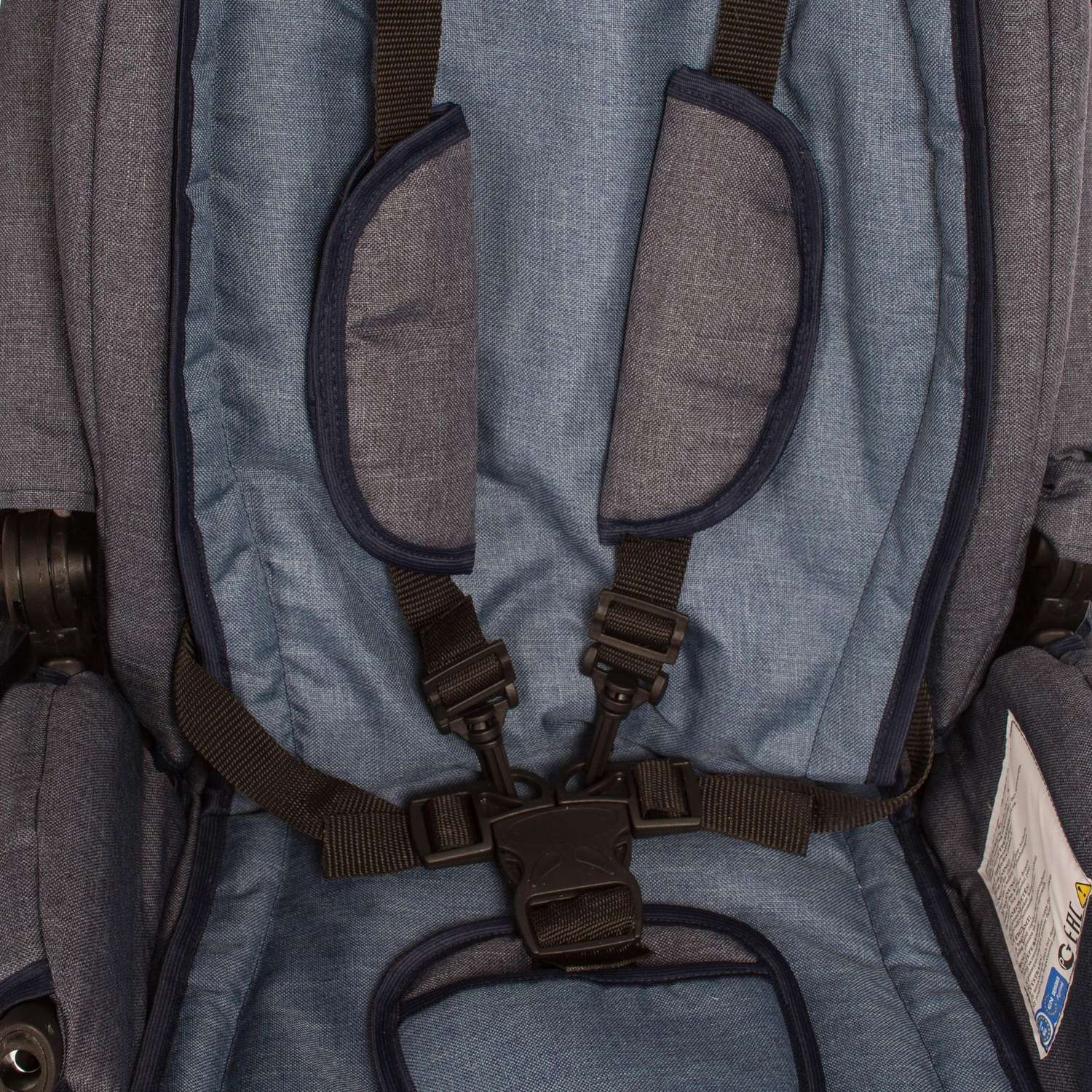 Коляска 2в1 Babyton Dizzy Dark blue-Blue - фото 21