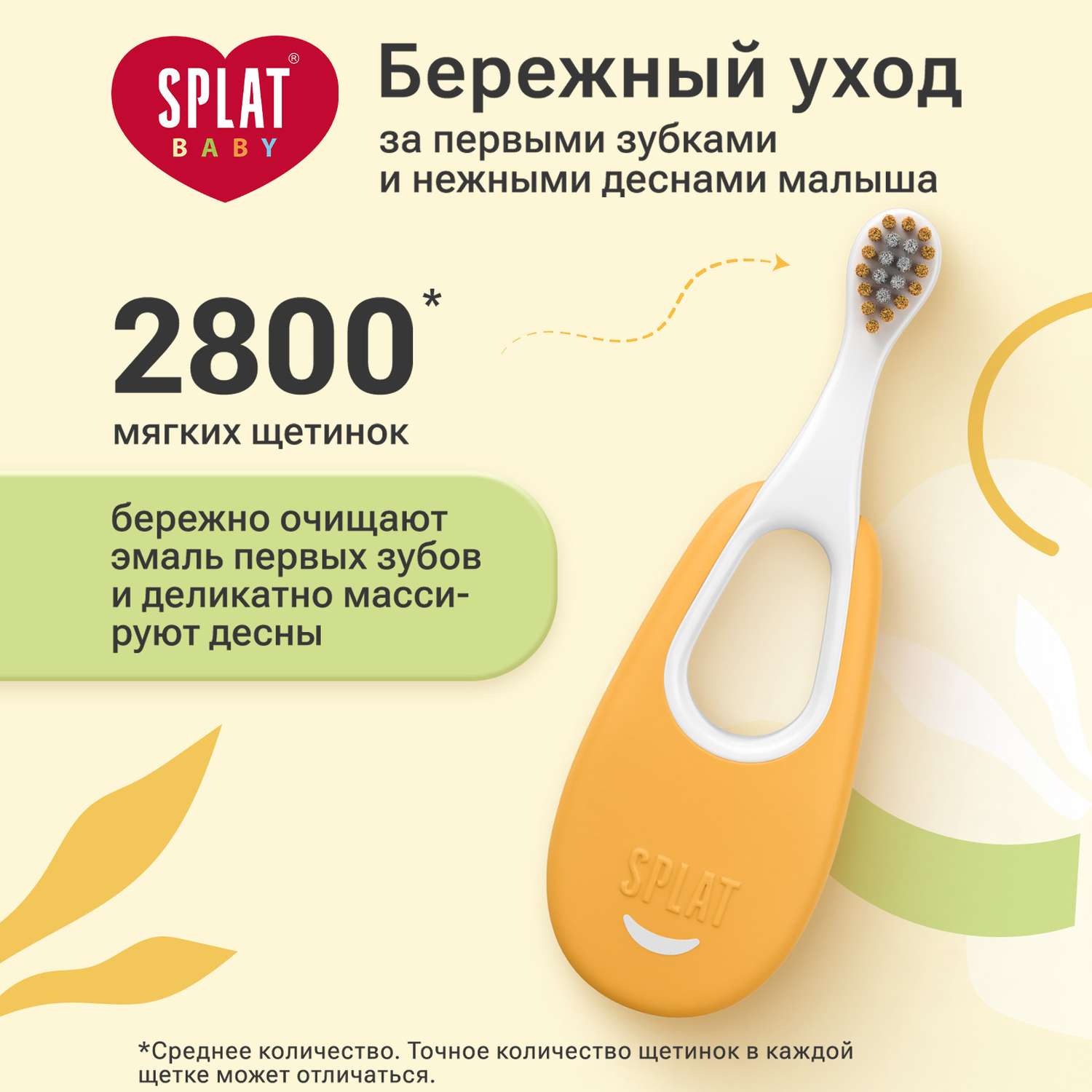 Зубная щетка классическая Splat в ассортименте - фото 2