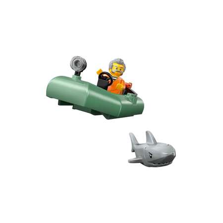 Конструктор LEGO City Погоня на полицейском катере 264 дет.