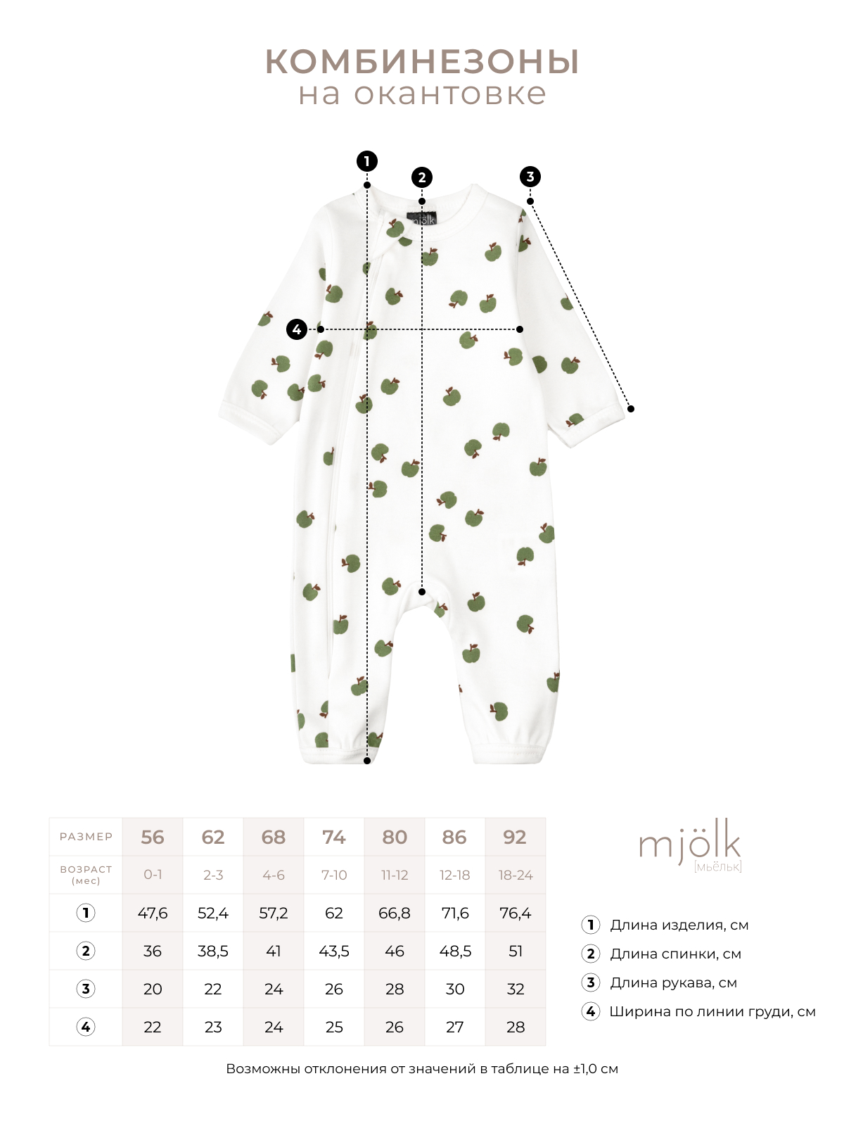 Комбинезон Mjolk 5256616 - фото 6