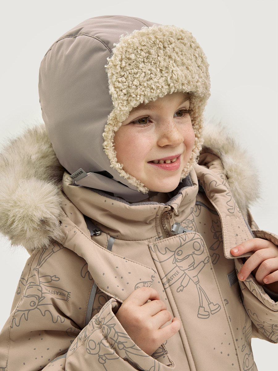 Шапка NIKASTYLE 11з16325 какао - фото 2