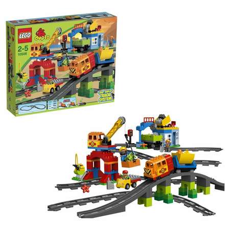 Конструктор LEGO DUPLO Большой поезд блочный