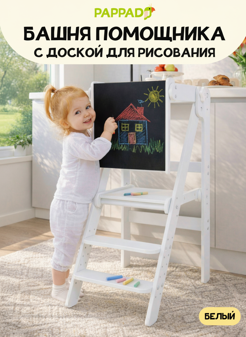 Стул PAPPADO Башня помощника - фото 1