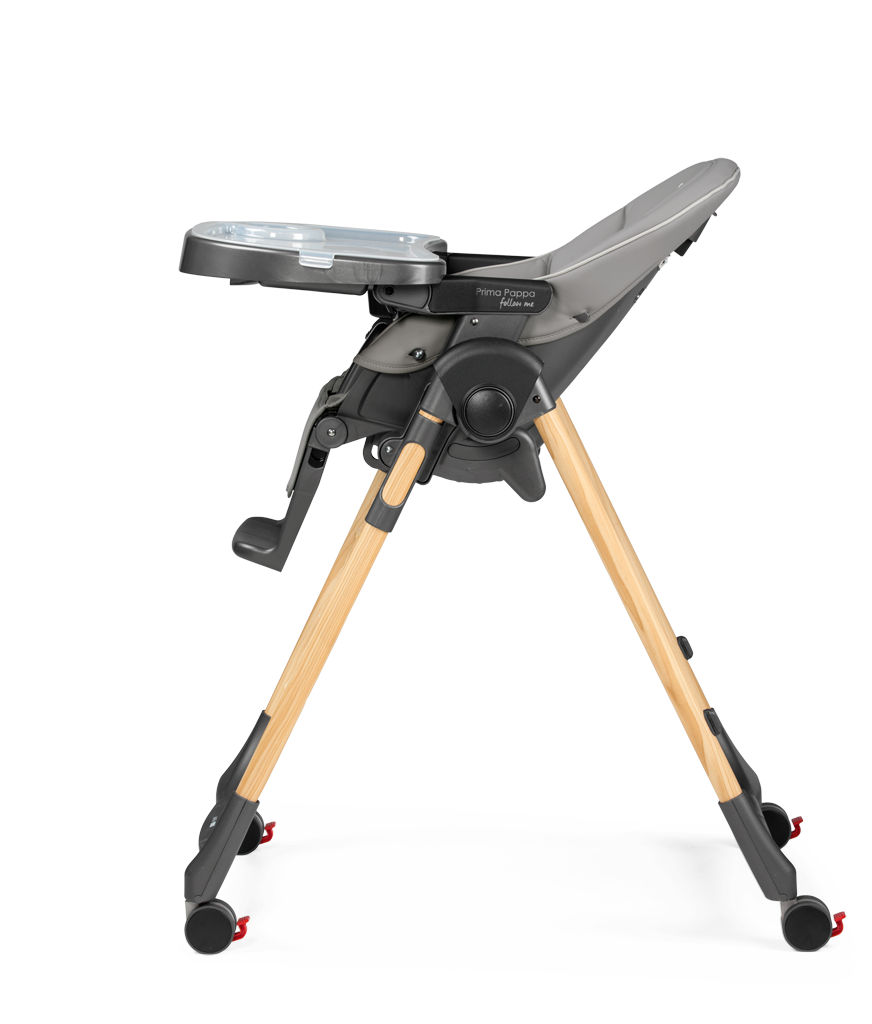 Стульчик для кормления Peg-Perego Prima Pappa Follow Me серый - фото 16