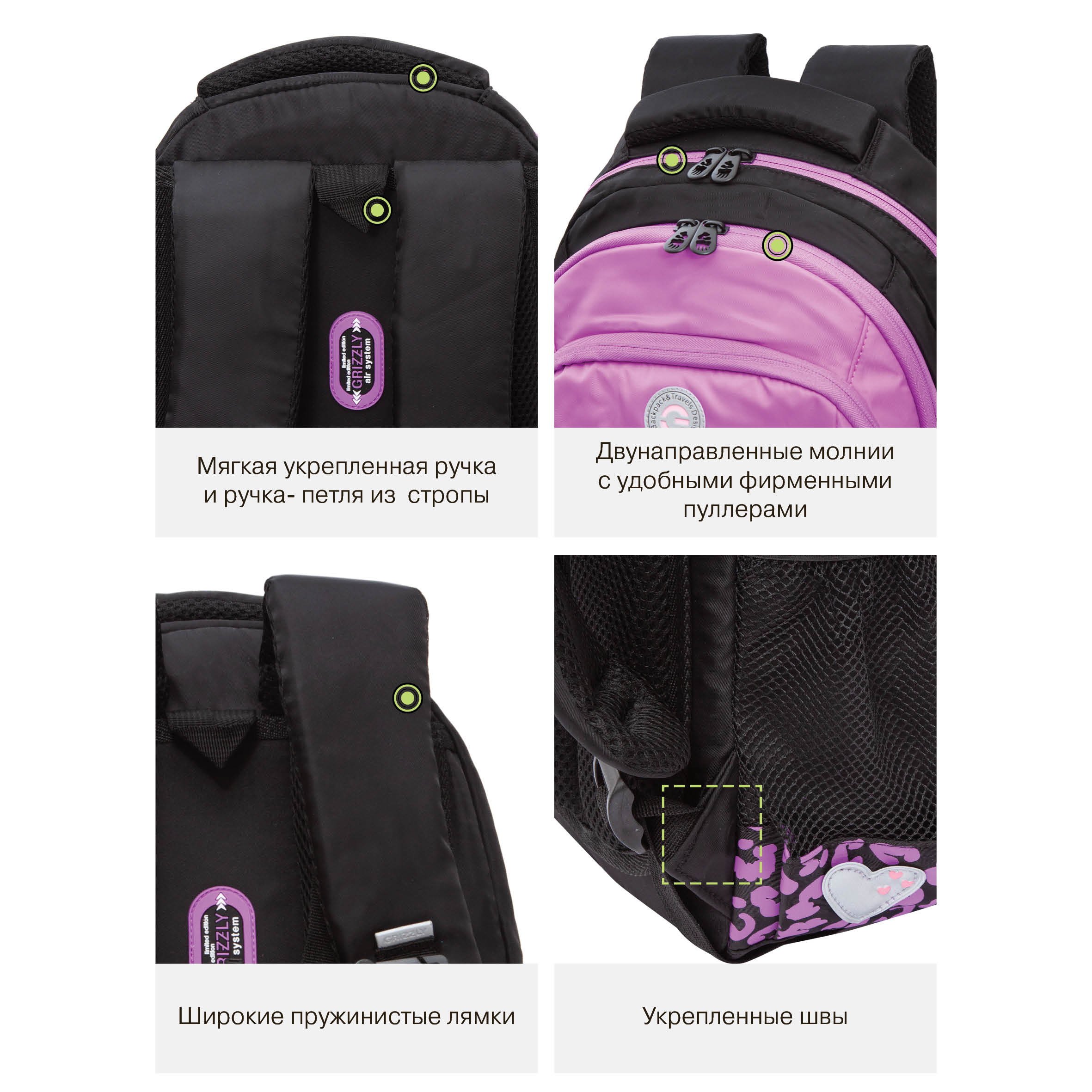 Рюкзак Grizzly - фото 12