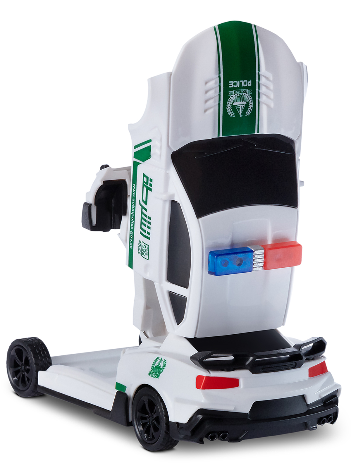 Фигурка AUTODRIVE Робот трансформер Белый - фото 13