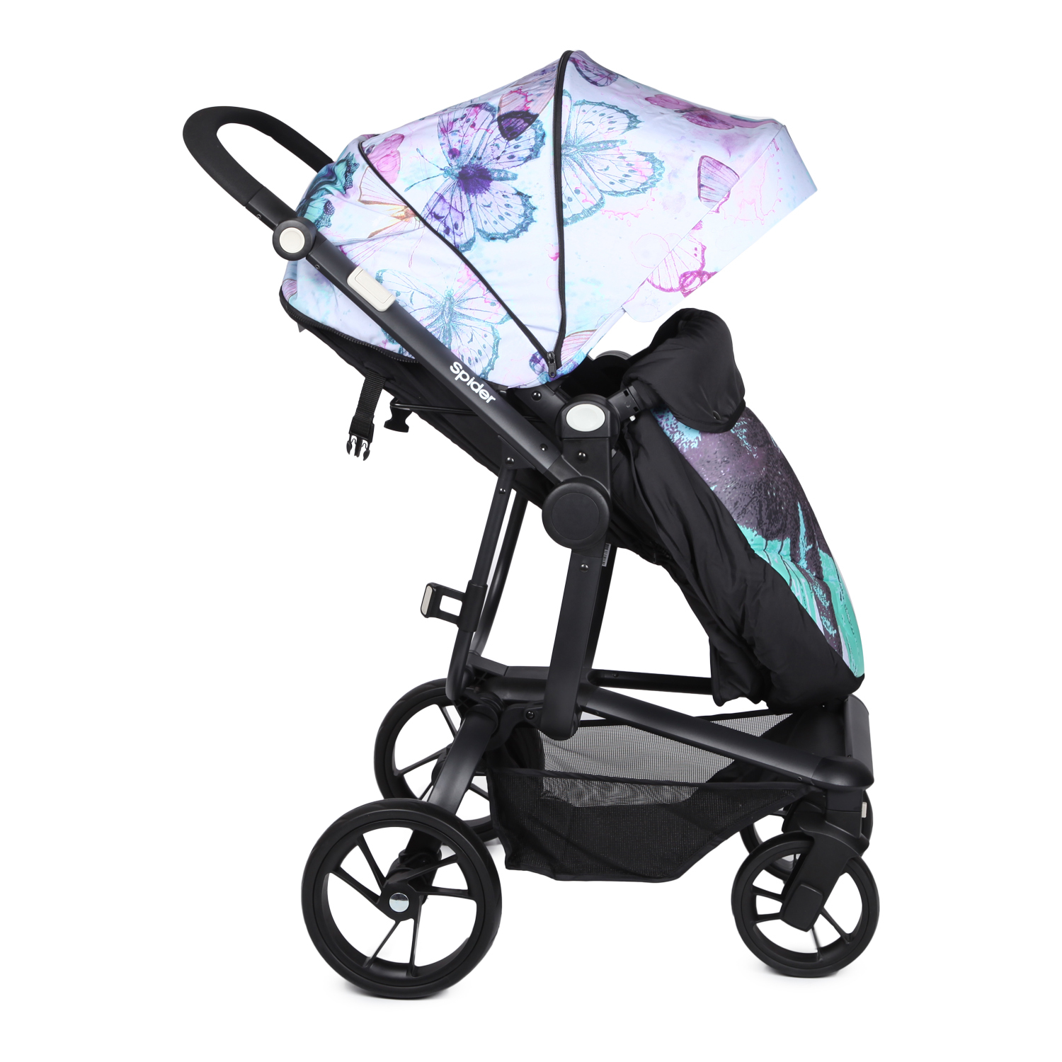 Коляска трансформер Babyton Spider Blue - фото 2