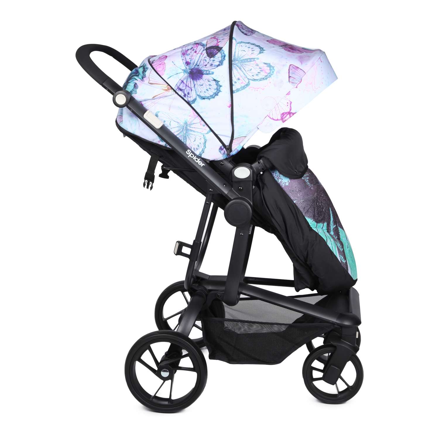 Коляска трансформер Babyton Spider Blue - фото 2