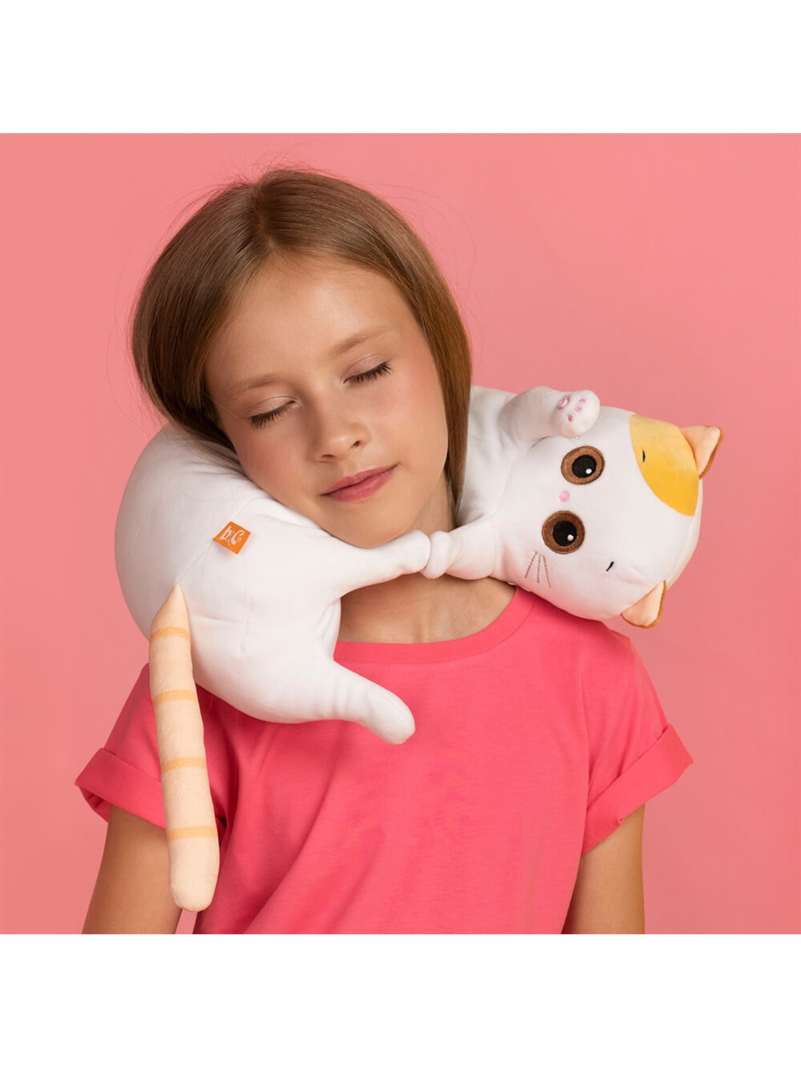 Мягкая игрушка Milo Toys Дорожная подушка Лили - фото 4