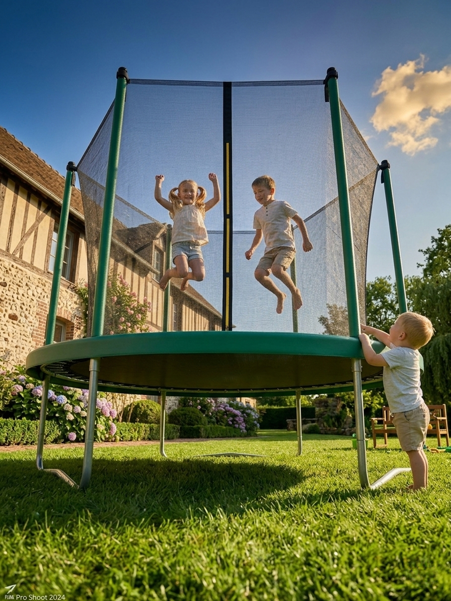 Батут уличный Plank SKY 10ft internal 305см с внутренней сеткой - фото 10