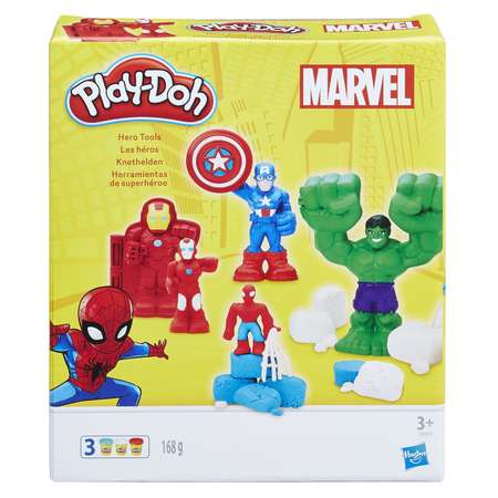 Пластилин Play-Doh Герои Марвел