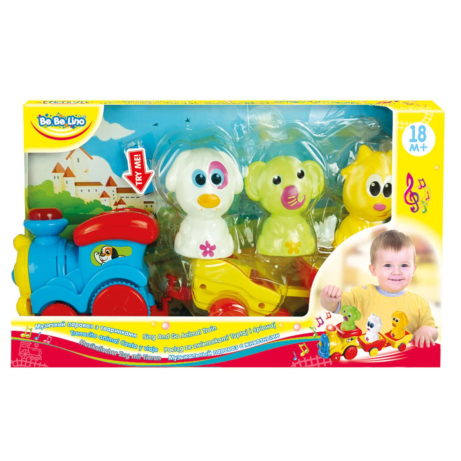 Поезд ToysLab (Bebelino) - фото 1