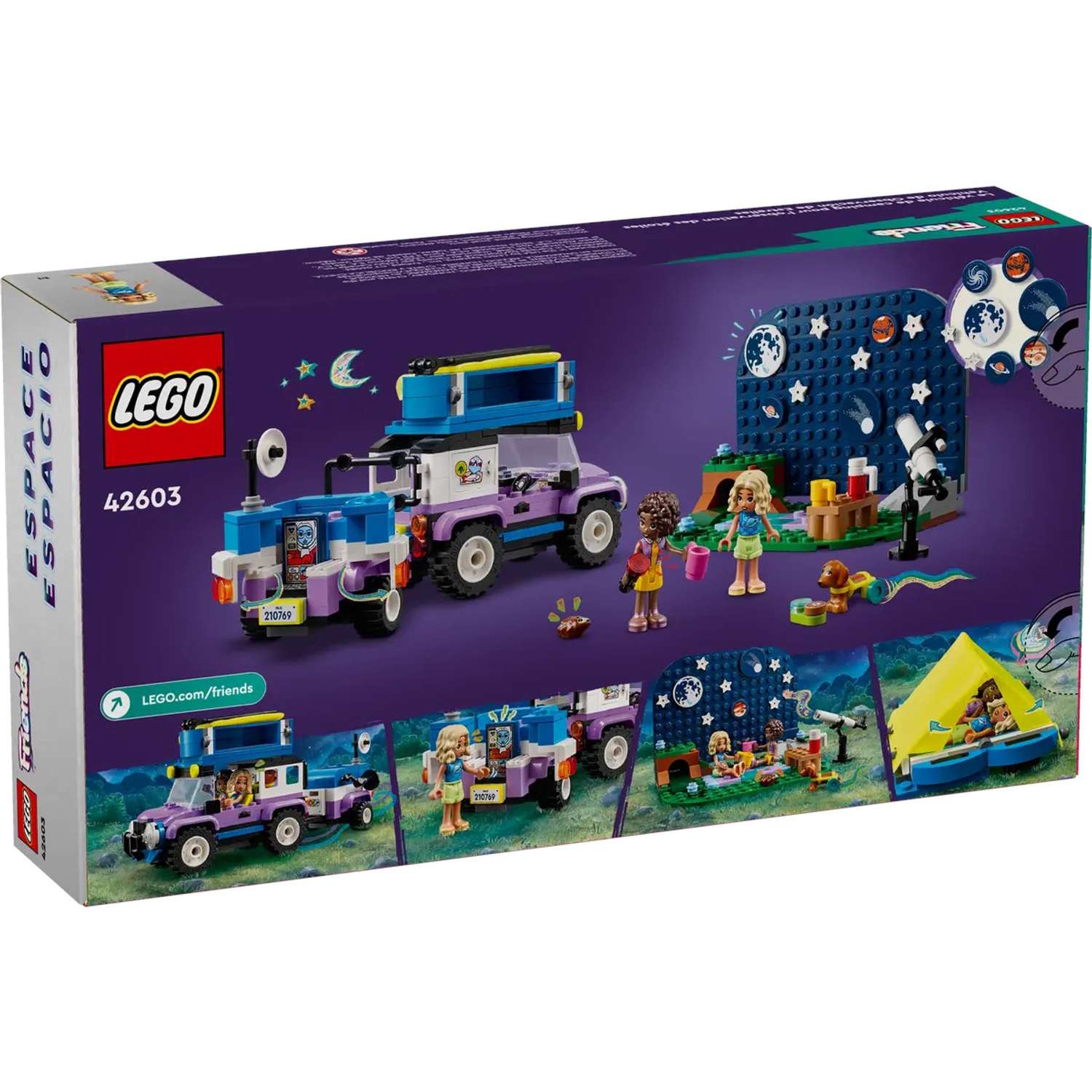 Конструктор LEGO Friends Кемпинг для наблюдения звезд 364 дет. - фото 7