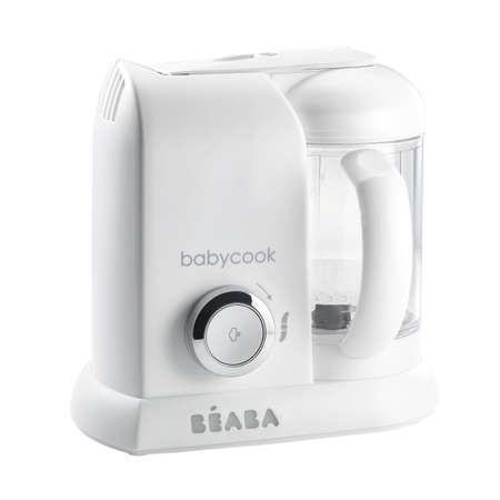 Пароварка блендер для детского питания BEABA Babycook Solo белый