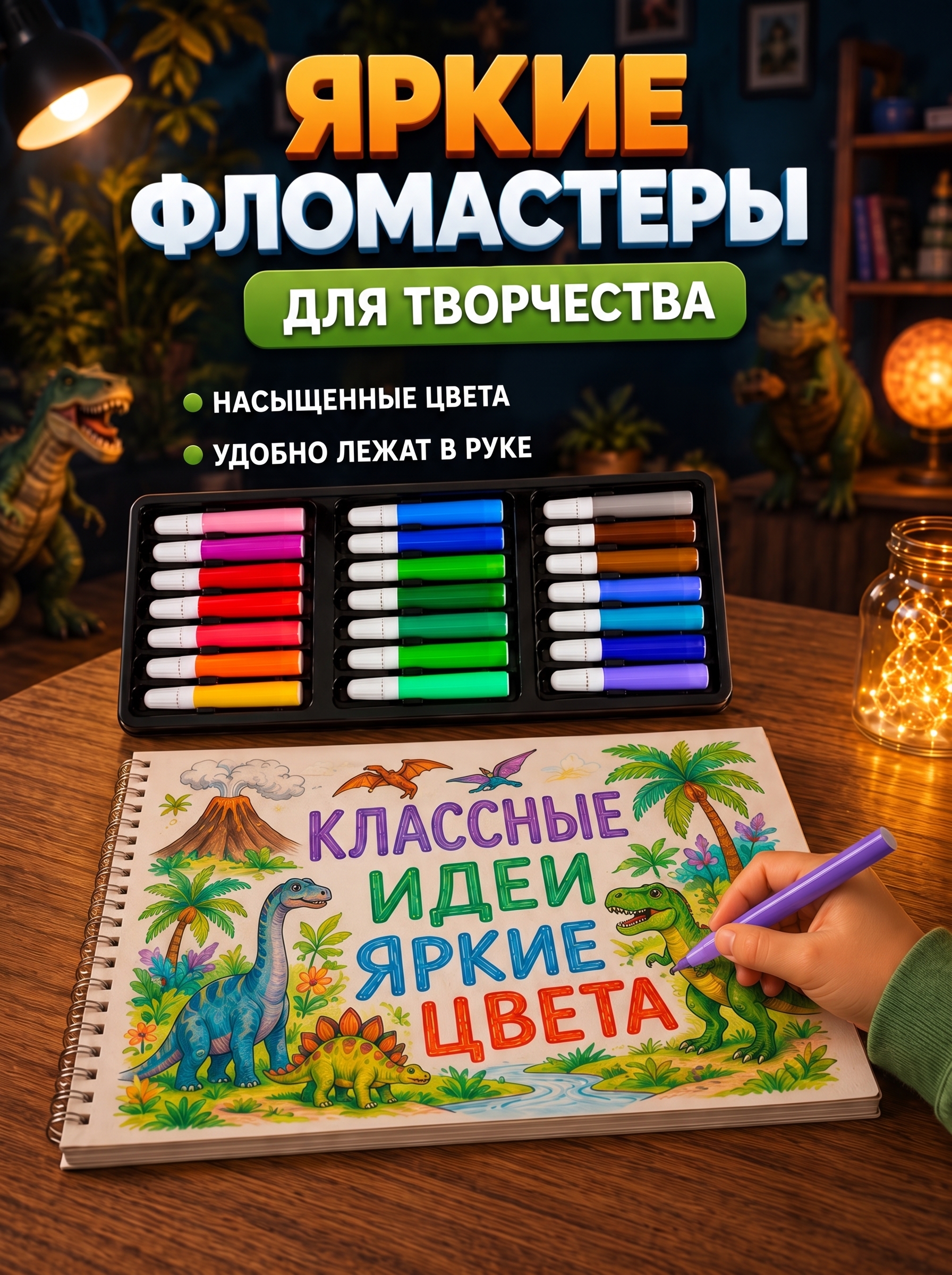 Набор для рисования LABI творчество 147 шт. - фото 7