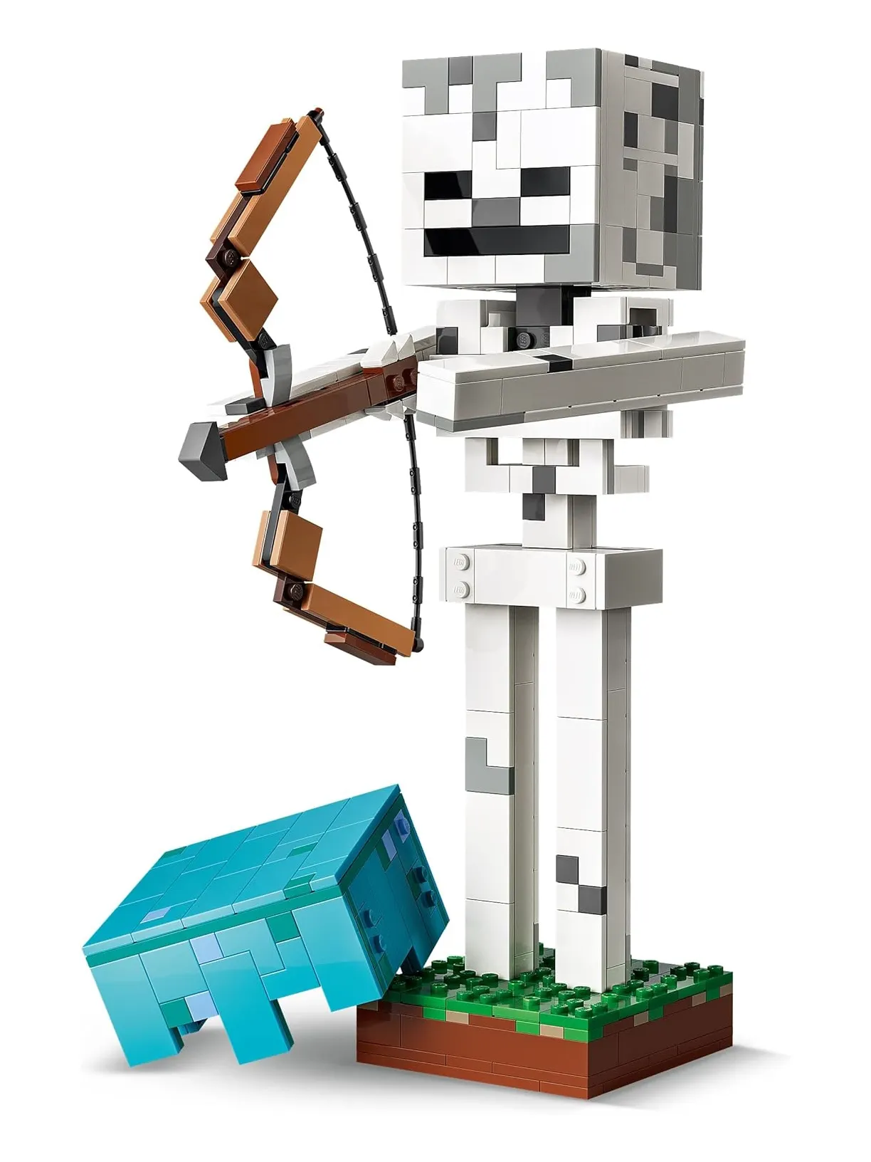 Конструктор LEGO Minecraft фигурка скелета 502 дет. - фото 2