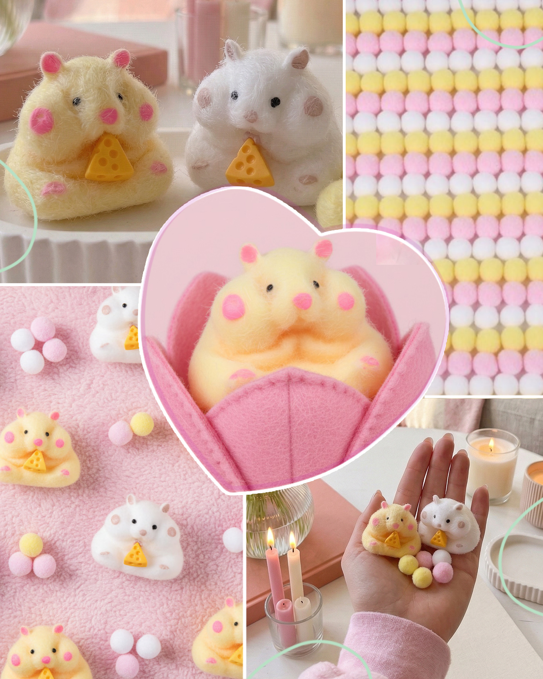 Игрушка-антистресс Крутой Замес Хомяк с шерстью сквиш - фото 5