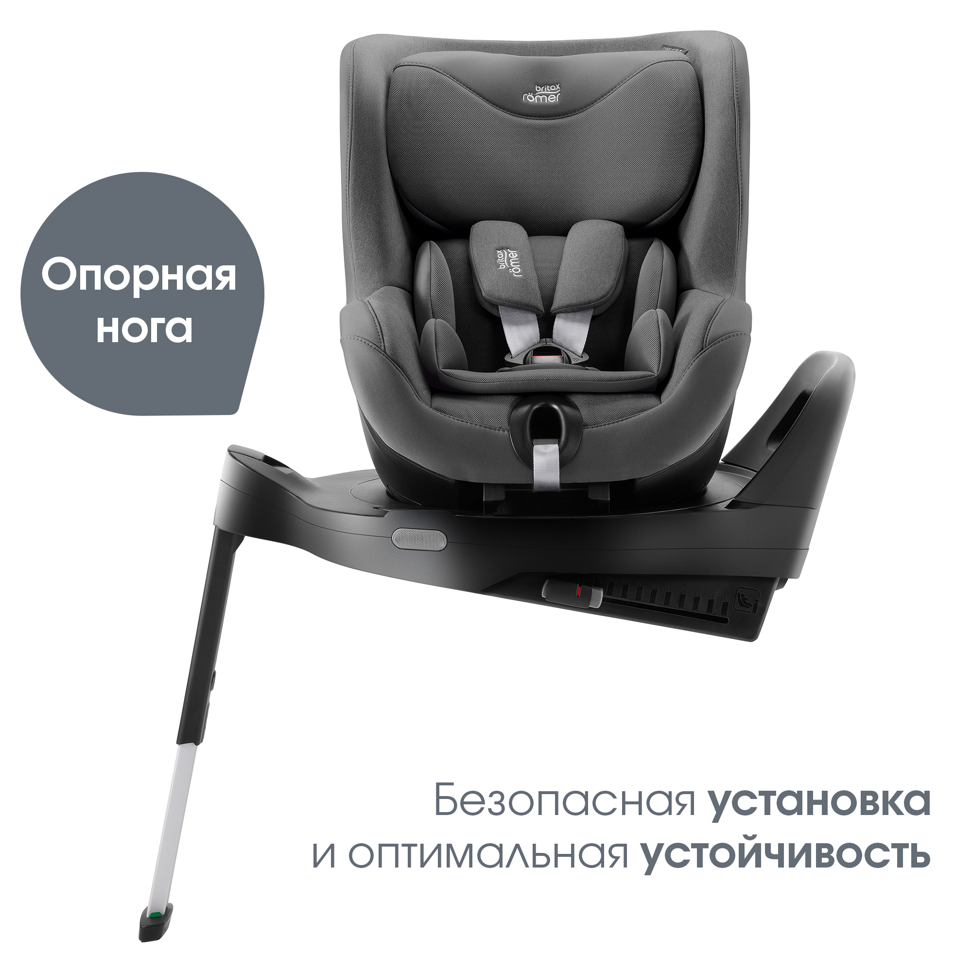 Автокресло Britax Roemer Dualfix Pro M Isofix 0+/1 (0-18 кг) - фото 10