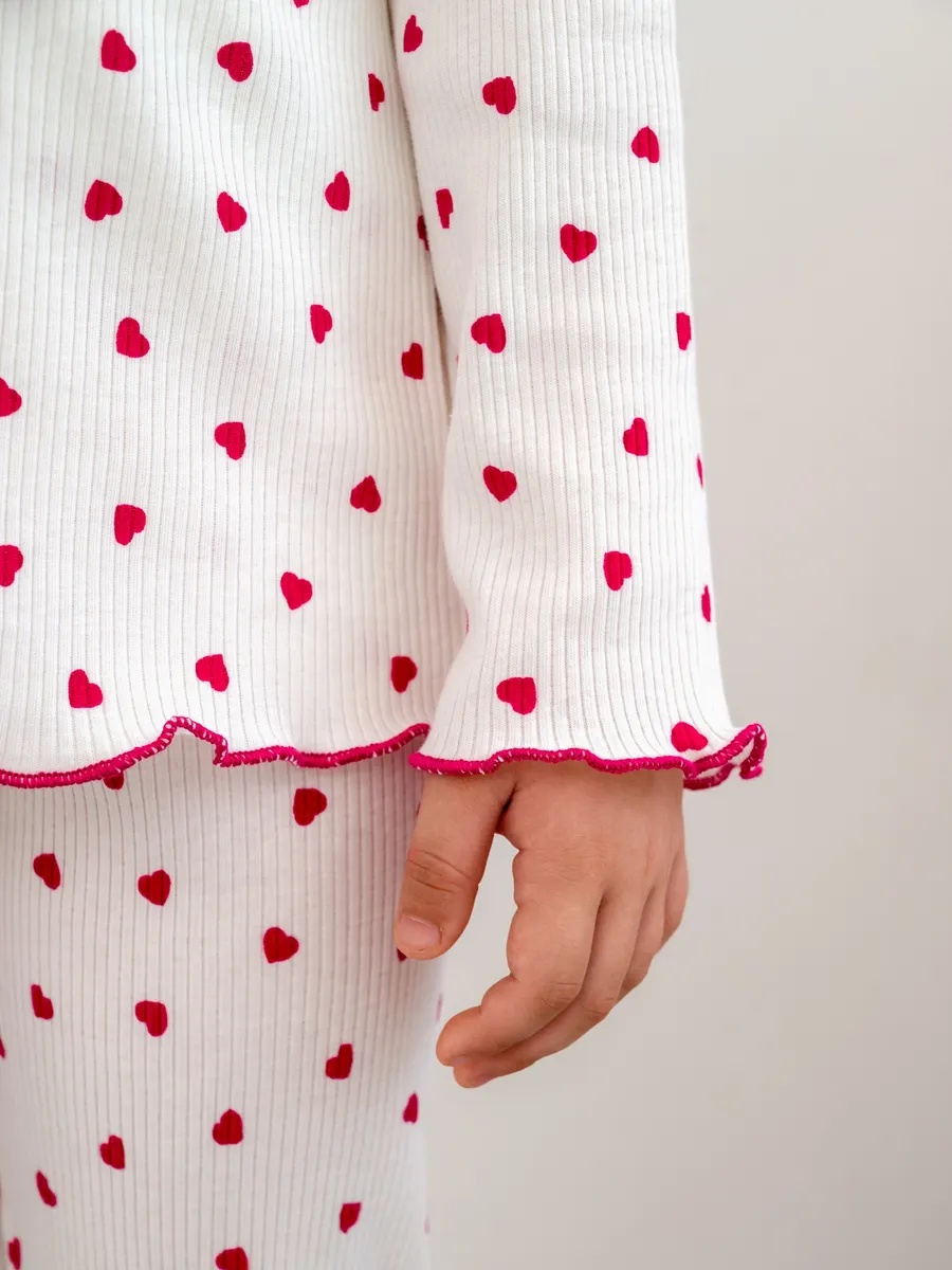 Пижама NATIVIA ПДКБ/красныесердечки - фото 8
