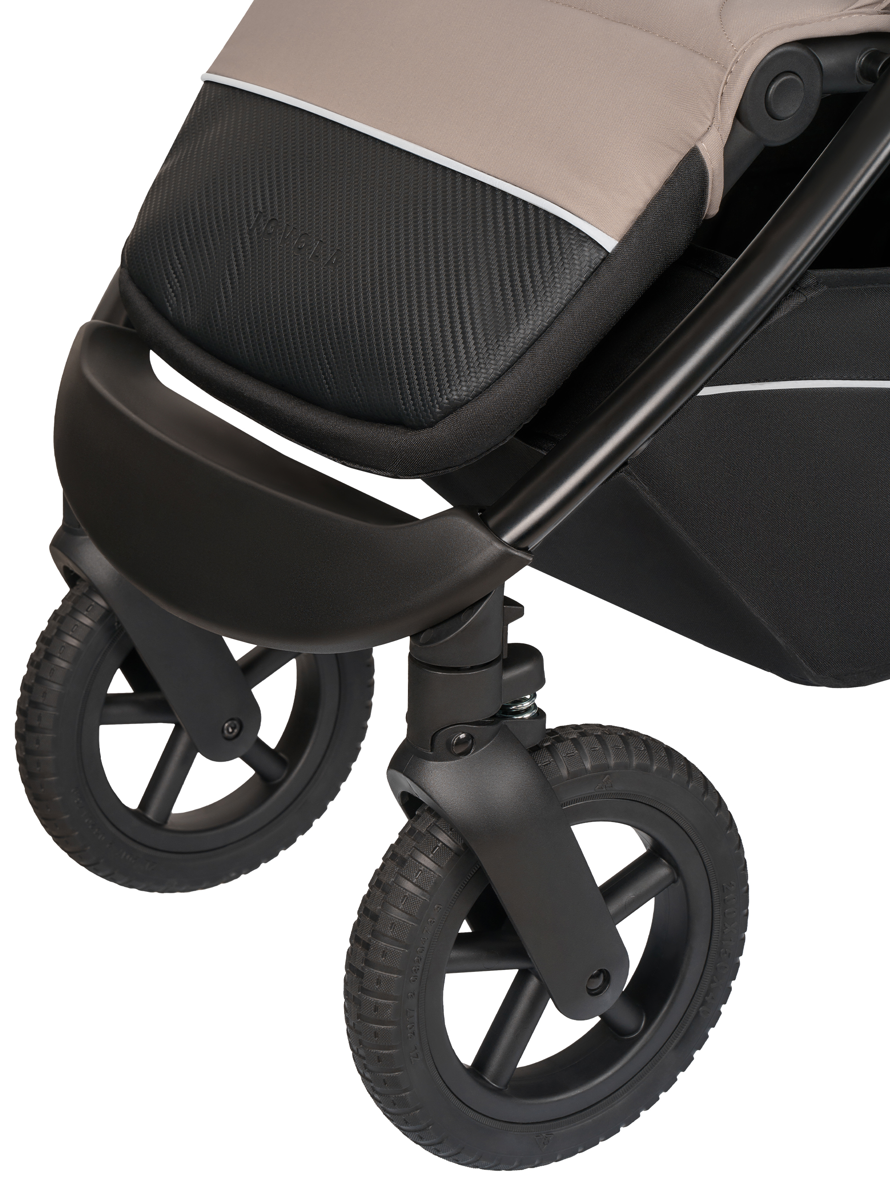 Коляска прогулочная JOVOLA Selena SL, всесезонная бежевый - фото 43